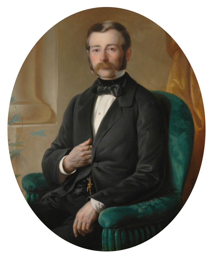 An Austrian Married Couple by Joseph Kessler, 1858